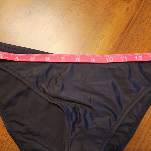 Girlfriend Collective. Black Volley Cheeky Bikini Bottom. Size XL NWT. - Picture 8 of 10